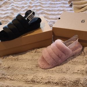 Brand new! UGG slides puff yeah and fluff yeah❤